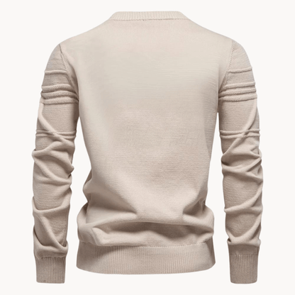 Anders™ | Herresweater med ternet design