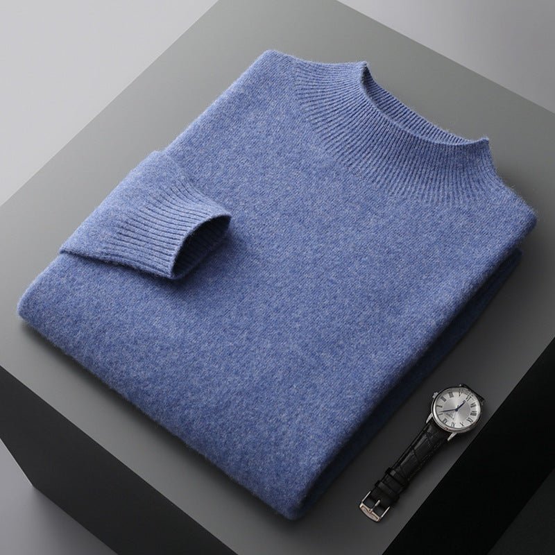 Emanuele™ | Maglione a Collo Alto in Cashmere da Uomo