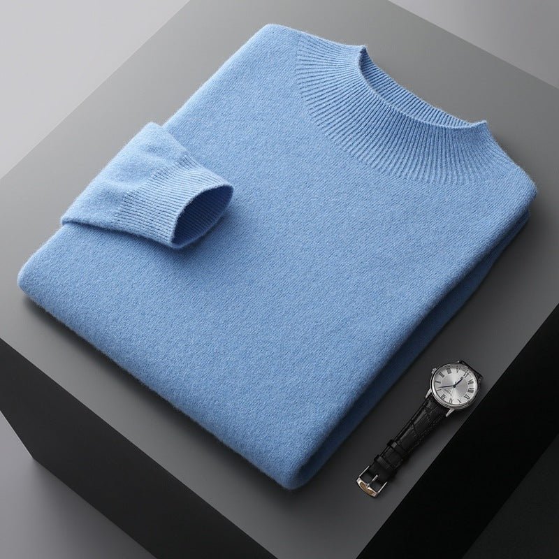 Emanuele™ | Maglione a Collo Alto in Cashmere da Uomo