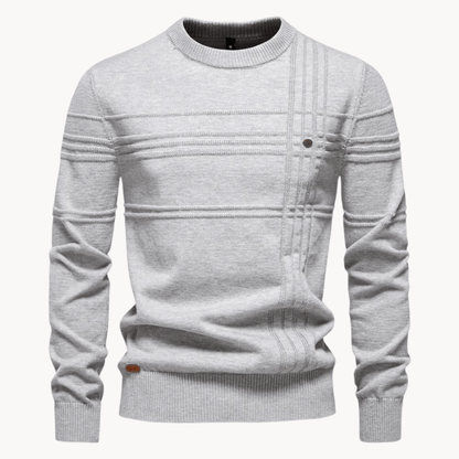 Anders™ | Herresweater med ternet design