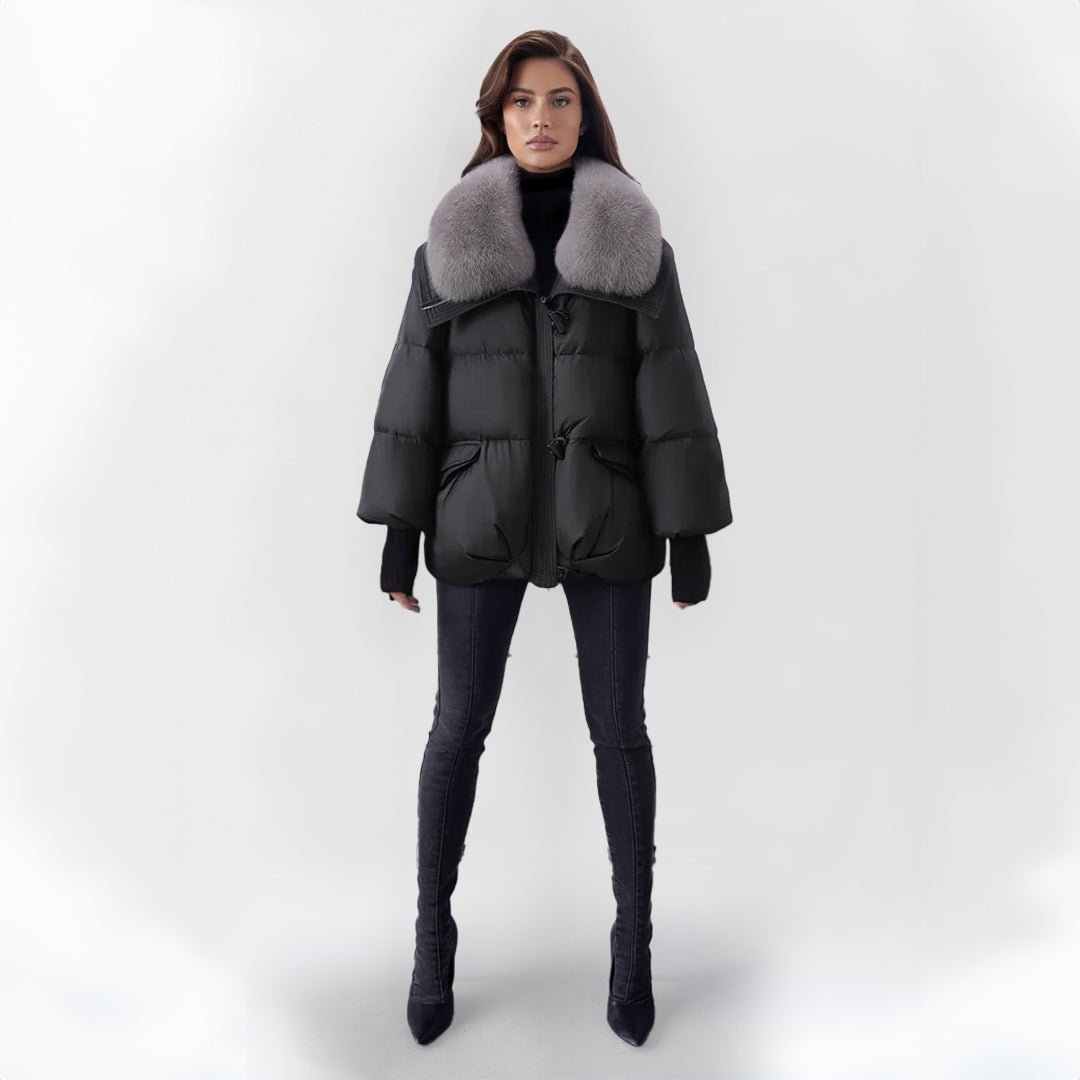 Sofie™ - Den stilfulde faux fur-jakke