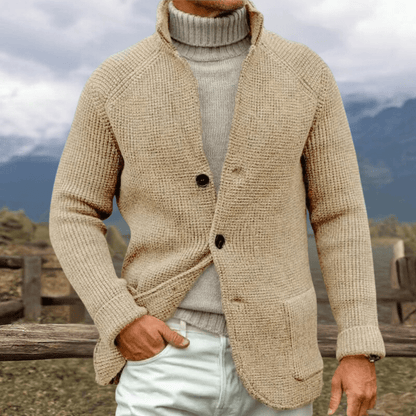 Luca™️ - Cardigan in maglia grossa