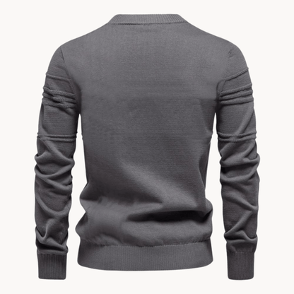 Anders™ | Herresweater med ternet design