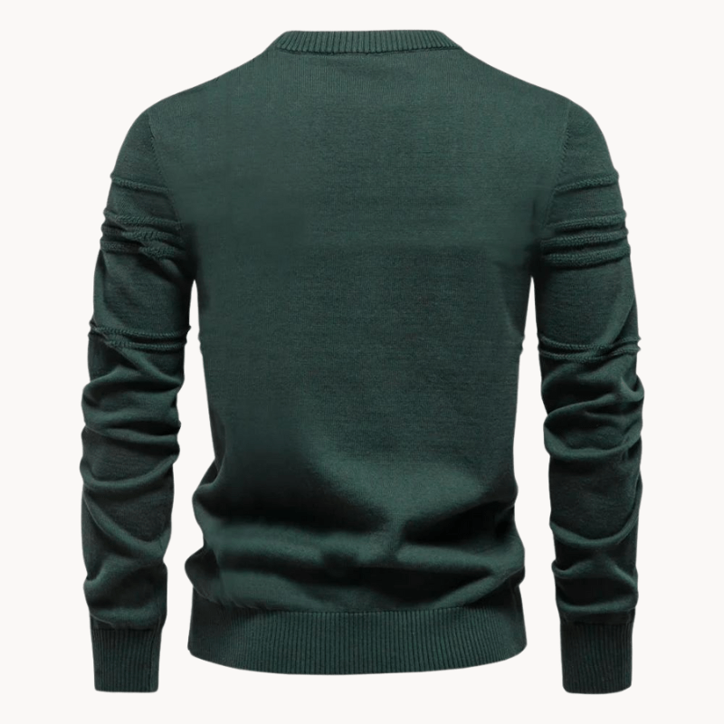 Anders™ | Herresweater med ternet design