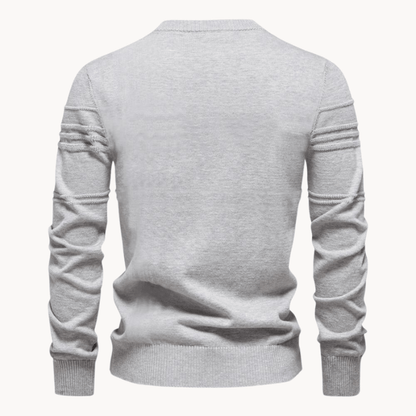 Anders™ | Herresweater med ternet design