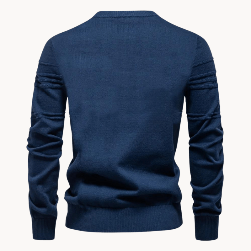 Anders™ | Herresweater med ternet design